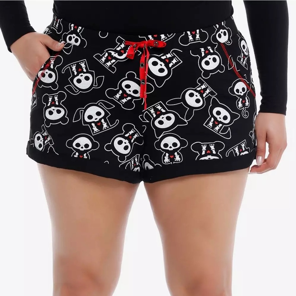 Skelanimals Characters Lounge‎ Shorts Plus Size Hot Topic